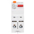 Current Circuit Breaker 230V AC RCCB Electric Leakage Circuit Breaker 6kV (25A)...