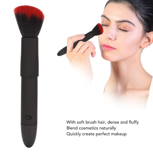 Electric Makeup Brush 10 Gears Rechargeable Multifunctional Waterproof Blush Brush for Contouring, Highlight And Airbrush...