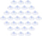 30 Pack Glass Table Suction Cups 30mm Rubber Suction Cup Hangers Without Hooks, Anti-Collision Suction Cups Transparent Suckers, Clear Plastic Suc...