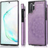 NKECXKJ Design for Samsung Galaxy Note 10 Case with Tempered Glass Screen Protector Credit Card Holder Slot, PU Leather Wallet Phone Cases Kicksta...
