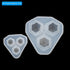 PATIKIL Diamond Shape Epoxy Mold, 2 Pack Diamond Making Kit Epoxy Resin Mold for DIY Craft Projects Jewelry Pendant Making...