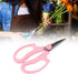 Floral Scissors, Pruning Shear Pruning Scissor, Multifunctional Floral Scissors Pruning Shears Flower Cutting Scissors (Pink)...