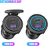 Boostable 12V USB C Outlet 65W PD3.0 Port and 18W Quick Charge 3.0 Car USB Charger Socket for Laptops Tablets Phones, Waterproof 12V/24V Socket wi...