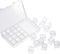 TecUnite Large Separate Diamond Embroidery Box Dividers Diamond Painting Accessory Storage Box Large Size for DIY Art Craft Jewelry Nail Accessory...