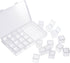 TecUnite Large Separate Diamond Embroidery Box Dividers Diamond Painting Accessory Storage Box Large Size for DIY Art Craft Jewelry Nail Accessory...