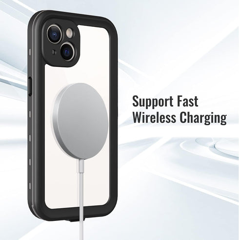 Waterproof iPhone 13 Case - Full Protection iPhone 13 Waterproof Phone case 6.1 Inch Shockproof Dustproof with Built in Screen Protector and Lanya...