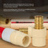 Midline Valve CSDQFG012-OM 1/2'' Expansion PEX x CPVC Adapter Pipe Fitting lead-free Brass, Single...