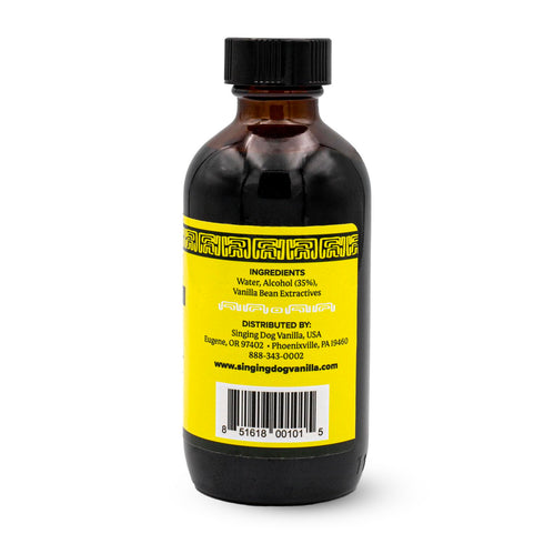 Singing Dog Vanilla, Pure Vanilla Extract, 4 Fluid Ounce Bottle...