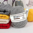 Wool Yarn, 1 Skein, 100g/3.5oz, Yarn for Crocheting, Knitting and Weaving Yarn, Soft Blended Yarn with Vibrant Colors 04......