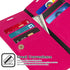 GOOSPERY Mansoor Wallet for Samsung Galaxy S10 Plus Case (2019) Double Sided Card Holder Flip Cover - Hot Pink...