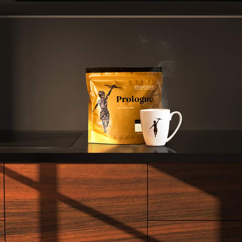 Storyville Coffee Prologue Blend | Premium Whole Bean Fresh Roasted Coffee Beans Medium Roast | 8 Ounces...