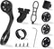 Out Front Bike Combo Mount for Garmin Edge Wahoo Elemnt Computer, Extended Cycling Computer Mount Compatible with Bryton Cateye GoPro and Flashlig...