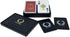 DA VINCI Persiano, Italian 100% Plastic Playing Cards, 2-Deck Set Poker Size Jumbo Index, with Hard Shell Case and 2 Cut Cards...