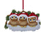 Kurt Adler Owl Family of 3 Ornament...