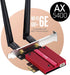 Cudy AX5400 Wireless WiFi 6E PCIe Card for PC, Bluetooth 5.2, AX210 Module Inside, Bluetooth 5.2/5/4.0, 802.11ax/ac/a/b/g/n, Windows 11,10, WE3000...
