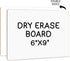 Scribbledo Small White Board Dry Erase Mini Whiteboard 6x9 Inch Small Dry Erase Board Marker Board Dry Erase Lapboards Handheld Personal White Boa...