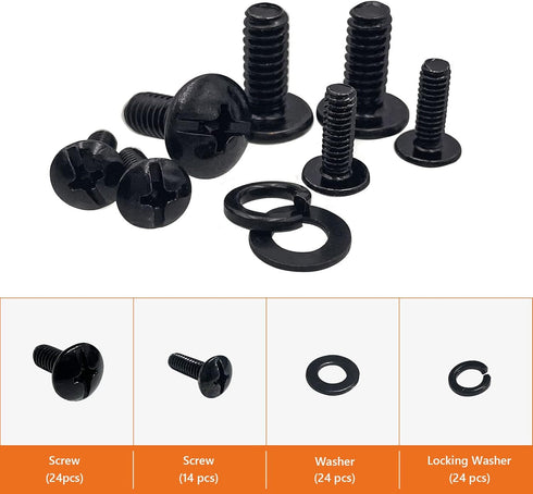 Replacement Screw kit for Pit Boss, Screw Hardware Kit Compatible with PB1000SC1, PB1000SC2, PB1000XL, PB1000SP Grill, includes Different Size Scr...