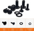 Replacement Screw kit for Pit Boss, Screw Hardware Kit Compatible with PB1000SC1, PB1000SC2, PB1000XL, PB1000SP Grill, includes Different Size Scr...
