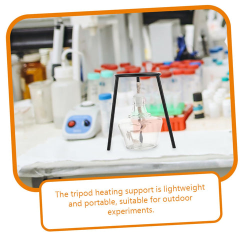 Ciieeo 3Pcs Experiment Tripod Stand Education Tripod Stand lab Tripod Stand for School Tripod Holder for School Experiment Tripod Holder Alcohol B...