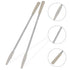 4 PCS Stainless Steel Lab Spatula, Mini Double Ended Micro Spoon, Laboratory Micro Spatula, Round & Tapered Arrow End, 6" Length...