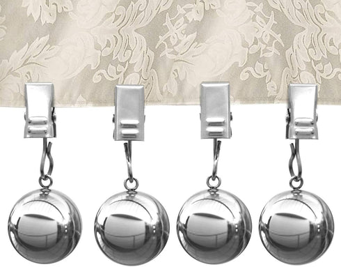 NAISI Tablecloth Weights, 10oz Heavy Premium Tablecloth Clips Added Weights (4 Pack)...