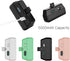 iPhone Power Bank of iPhone 15 Portable Charger USB c 5000mAh Switchable Double Plug A Small Portable Charger Compatible with iPhone15/14/13/12/11...