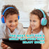 Headphone Kids Volume Limited 85/110dB Wired Over-Ear/On-Earr Foldable Headset with Inline Cable AUX 3.5mm Cord Mic for Boy Girl Child PC Notebook...