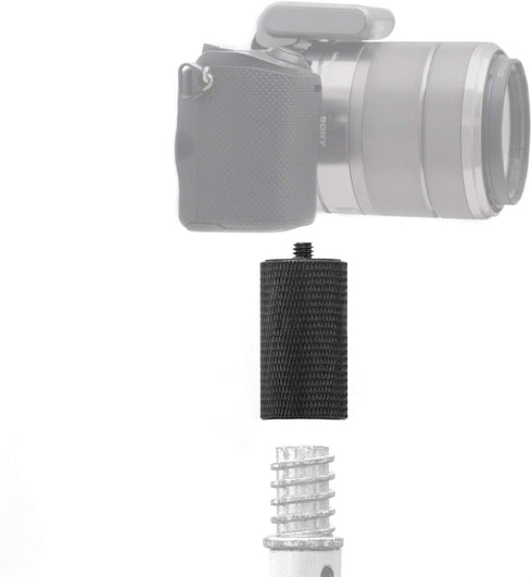 GRIFITI Nootle Camera Paint Pole Adapter 3/4-5 to 1/4-20 for Video Photo Mic Phone Extension Broom Painter Adaptor Painter's Adapters Extensioncam...