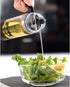 olive oil and vinegar bottle glass disp,Wide Opening for Easy Refill and Cleaning, Liquid spice dispenser, BPA Free Pouring Spouts, 18 Oz...