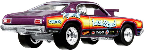 Hot Wheels Car Culture Circuit Legend Premium Toy Car, Die-Cast 1:64 Scale 73 Plymouth Duster for Play or Display...