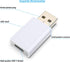 USB to USB C Adapter,USB-C Female to USB Male Adapter Compatible with Apple MagSafe Watch 7/8/9/SE/Ultra,Car,iPhone 15 14 13 12 Mini Pro Max,iPad,...