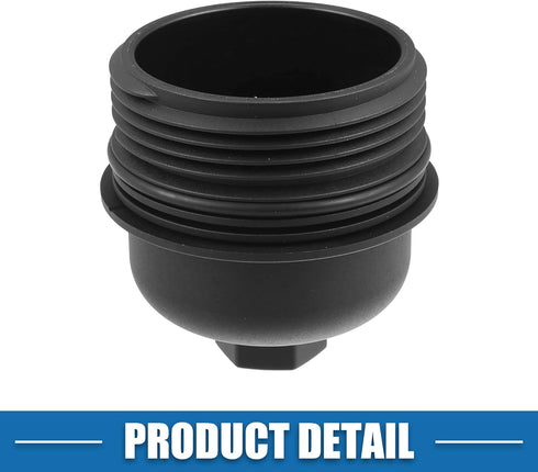 Engine Oil Filter Housing Cover Cap 26350-3CAB1 for Kia Sedona 2015-2018 Plastic Black...