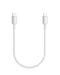Anker New Nylon USB-C to USB-C Cable (1 ft, 60W), Type C Charging Cable for MacBook Pro 2020, iPad Pro 2020, iPad Air 4, Samsung Galaxy S21, Ninte...
