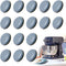 Kitchen Appliance Sliders, ELEMGULY 16 Pack DIY Adhesive Magic Telfon Self Stick Sliders Sliding Tray for Most Coffee Makers, Blenders, Air Fryers...