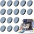 Kitchen Appliance Sliders, ELEMGULY 16 Pack DIY Adhesive Magic Telfon Self Stick Sliders Sliding Tray for Most Coffee Makers, Blenders, Air Fryers...