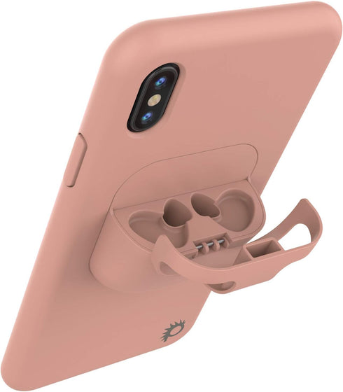 Punkcase for iPhone Xs Max for Airpods Case Holder (CenterPods Series) | Slim & Durable 2 in 1 Cover for iPhone Xs Max (6.5") | Protects Your Phon...