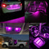 iBrightstar Extremely Bright 3030 Chipsets 168 175 194 2825 W5W T10 Wedge LED Bulbs for License Plate Interior Map Dome Trunk Lights, Purple...