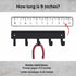 Farm Tractor #39 Key Rack Holder for Wall - 9 inch Wide - Made in USA; Farmhouse Decor, Barn Organizer...