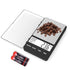WEIGHTMAN Espresso Scale with Timer 1000g x 0.1g Small & Thin Travel Coffee Scale, Mini Digital Scale Grams and Ounces with Large Backlit LCD Stai...