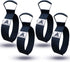 4 Pcs Heavy Duty Pool Vacuum Hose Storage Holder Garden Hose Organizer Hook and Loop Hose Strap Holder with Carrying Handle Perfect for Garden Hos...