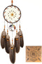 Urdeoms Tree of Life Dream Catchers for Bedroom Adult Brown Boho Dream Catcher Wall Decor for Girls Chakra Crystal Healing Stones Hanging Ornament...