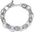 UNY JEWEL Luxury Fusion Twisted Cable Link Chain Bracelet for Women Shinny Designer Dupes Statement Jewelry Two Tone Gold Wire Link...