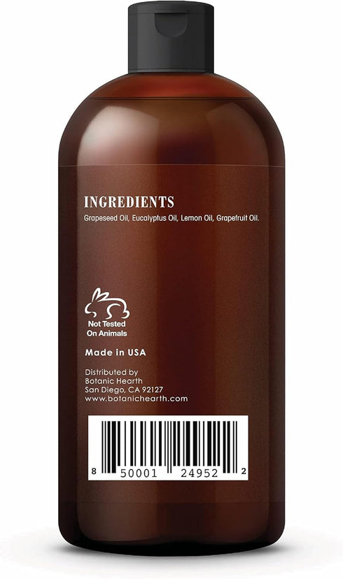 Botanic Hearth Anti Cellulite Massage Oil | Cellulite Oil for Thighs and Butt Firming | Unique Blend of Massage Essential Oils | Improves Skin Ton...
