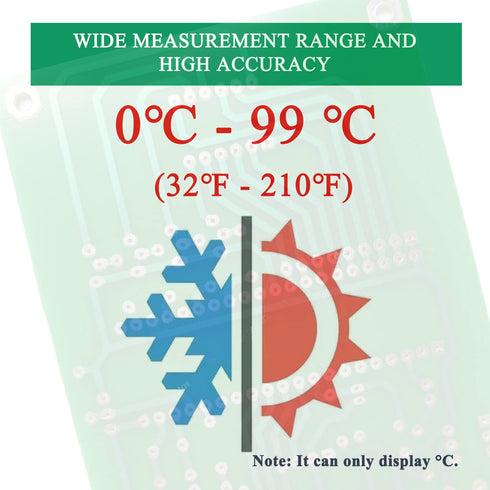 ISolderStore DIY Soldering Practice Kits DS18B20 Temperature Sensor Module DIY Electronic Kits Soldering Project Kit 0-99 ? (32?-210?)...