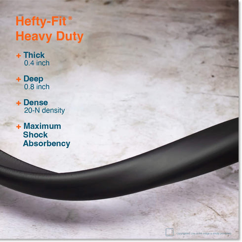 Roving Cove HeftyFit Edge Protector for Baby Proofing (6ft Large Edge Only), Heavy-Duty Soft Rubber Foam Furniture Edge Bumper Guards, Desk Edge C...