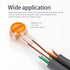 100pcs Waterproof Telephone Wire Connector, Gel-filled UY Butt Splice Network Cable Connectors (UY2/K2)...