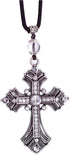 Car Pendant Metal Diamond Hanging Cross Auto Interior Rearview Mirror Dangle Ornament Accessories Gifts...