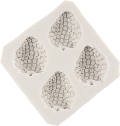 Strawberry Fondant Molds Fruit Chocolate Silicone Molds for Cake Decoration Cupcake Topper Sugar Craft Chocolate Candy Polymer Clay Gum Paste...