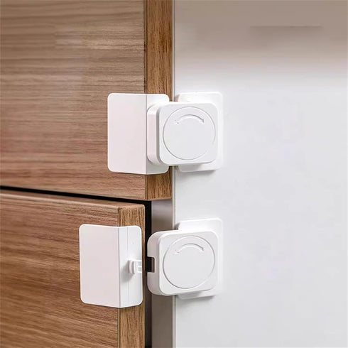 Cabinet Locks Baby Proofing Straps - Child Proof Refrigerator Lock Pack 6 Stove Oven Locks Door Strap for Kids Childproof Safety Cupboard Locks, A...