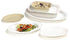 Carlisle FoodService Products Displayware Plastic Catering Platter 21" x 15" White...